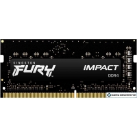 Оперативная память Kingston FURY Impact 8GB DDR4 SODIMM PC4-23400 KF429S17IB/8