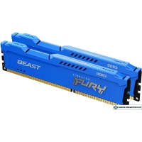 Оперативная память Kingston FURY Beast 2x4GB DDR3 PC3-14900 KF318C10BK2/8