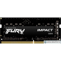 Оперативная память Kingston FURY Impact 8GB DDR4 SODIMM PC4-25600 KF432S20IB/8