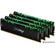 Оперативная память Kingston FURY Renegade RGB 4x16GB DDR4 PC4-28800 KF436C16RB1AK4/64