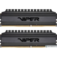 Оперативная память Patriot Viper 4 Blackout 2x32GB DDR4 PC4-24000 PVB464G300C6K