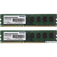 Оперативная память Patriot Signature Line DDR3 2x4GB PC3-12800 PSD38G1600K