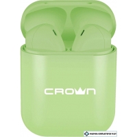 Наушники CrownMicro CMTWS-5005 (зеленый)