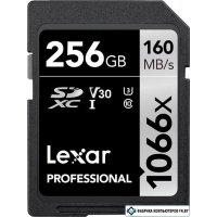 Карта памяти Lexar Professional 1066x SDXC LSD1066256G-BNNNG 256GB