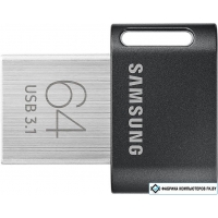 USB Flash Samsung FIT Plus 64GB (черный)