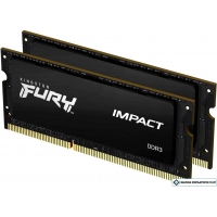 Оперативная память Kingston FURY Impact 2x8GB DDR3 SODIMM PC3-14900 KF318LS11IBK2/16