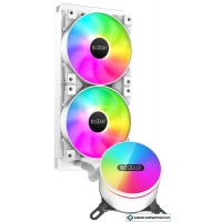 Кулер для процессора PCCooler GI-CX240 ARGB White Edition