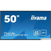 Информационная панель Iiyama LE5040UHS-B1