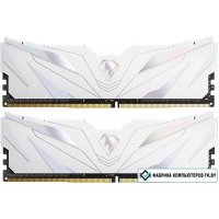 Оперативная память Netac Shadow II White 2x16ГБ DDR4 3200 МГц NTSWD4P32DP-32W