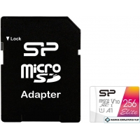 Карта памяти Silicon-Power Elite A1 microSDXC SP256GBSTXBV1V20SP 256GB