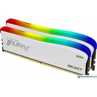 Оперативная память Kingston FURY Beast RGB SE 2x8ГБ DDR4 3200 МГц KF432C16BWAK2/16