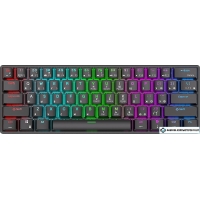 Клавиатура Royal Kludge RK61 RGB (черный, RK Brown)