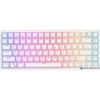 Клавиатура Royal Kludge RK84 RGB (белый, RK Red)