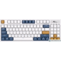 Клавиатура Royal Kludge RK89 RGB (белый, RK Lemon)