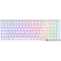 Клавиатура Royal Kludge RK98 RGB (белый, RK Red)