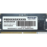 Оперативная память Patriot Signature Line 8ГБ DDR5 4800 МГц PSD58G480041S