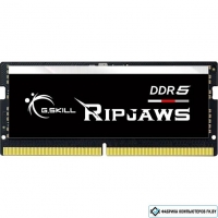 Оперативная память G.Skill Ripjaws 32GB DDR5 SO-DIMM PC3-44800 F5-5600S4040A32GX1-RS
