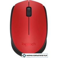 Мышь Logitech M170 Wireless (красный)