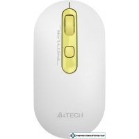 Мышь A4Tech Fstyler FG20 (белый/золотистый)