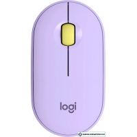 Мышь Logitech M350 Pebble (лавандовый)