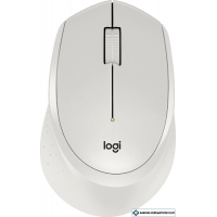 Мышь Logitech M330 Silent Plus (белый/желтый)