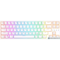 Клавиатура Royal Kludge RK68 Plus RGB (белый, RK Red)