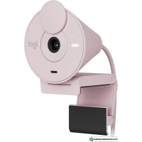 Веб-камера Logitech Brio 300 (розовый)