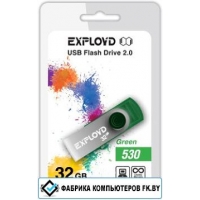 USB Flash Exployd 530 32GB (зеленый) [EX032GB530-G]