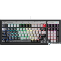 Клавиатура A4Tech Bloody B950 (черный/серый, Light Strike Libra Brown)