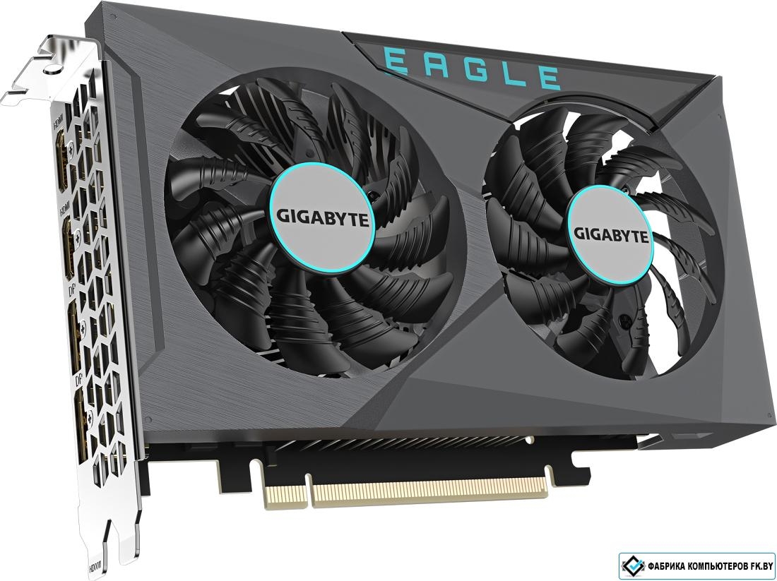 GIGABYTE GeForce RTX™ 3050 EAGLE 8G Placa video Gigabyte GeForce® RTX™ 3050 EAGLE OC, 8GB GDDR6