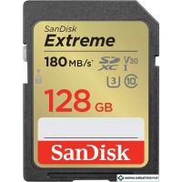 Карта памяти SanDisk Extreme SDXC SDSDXVA-128G-GNCIN 128GB