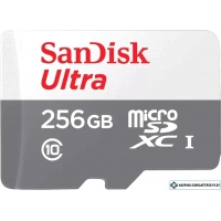 Карта памяти SanDisk Ultra microSDXC SDSQUNR-256G-GN3MN 256GB