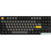 Клавиатура Akko 5087S Black & Gold (Akko Cream Yellow V3)