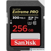 Карта памяти SanDisk Extreme PRO SDXC SDSDXDK-256G-GN4IN 256GB