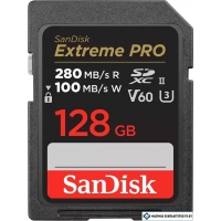 Карта памяти SanDisk Extreme PRO SDXC SDSDXEP-128G-GN4IN 128GB