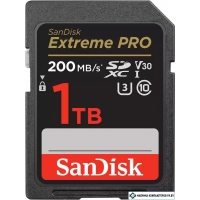 Карта памяти SanDisk Extreme PRO SDXC SDSDXXD-1T00-GN4IN 1TB