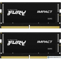 Оперативная память Kingston FURY Impact 2x16 ГБ DDR5 6400 МГц KF564S38IBK2-32