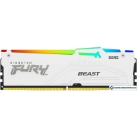 Оперативная память Kingston FURY Beast RGB 32GB DDR5 PC5-41600 KF552C40BB-16