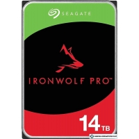 Жесткий диск Seagate IronWolf Pro 14TB ST14000NT001