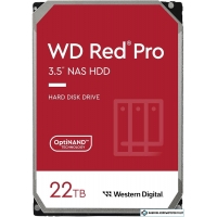 Жесткий диск WD Red Pro 22TB WD221KFGX