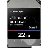 Жесткий диск WD Ultrastar DC HC570 22TB WUH722222ALE6L4