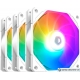 Набор вентиляторов ID-Cooling TF-12025-PRO-ARGB Trio White