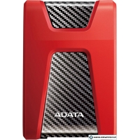 Внешний накопитель ADATA DashDrive Durable HD650 2TB AHD650-2TU31-CRD (красный)