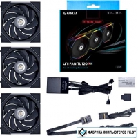 Набор вентиляторов Lian Li Uni Fan TL 120 Reverse Triple Pack G99.12RTL3B.R0