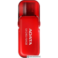 USB Flash ADATA UV240 64GB (красный)