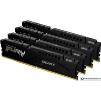 Оперативная память Kingston FURY Beast 4x16ГБ DDR5 6000 МГц KF560C40BBK4-64