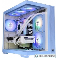 Корпус Thermaltake View 380 TG ARGB Hydrangea Blue CA-1Z2-00MFWN-00