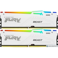 Оперативная память Kingston FURY Beast RGB 2x16ГБ DDR5 5200 МГц KF552C40BWAK2-32