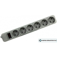 Сетевой фильтр ExeGate 6 розеток, 3 м, серый (SP-6-3G) EX119392RUS Сетевой фильтр ExeGate 6 розеток, 3 м, серый (SP-6-3G) EX119392RUS