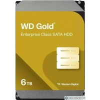 Жесткий диск WD Gold 6TB WD6004FRYZ